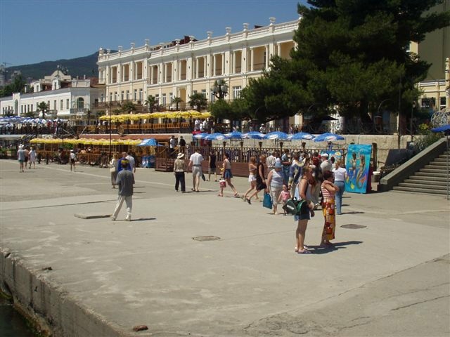 Promenade auf Jalta